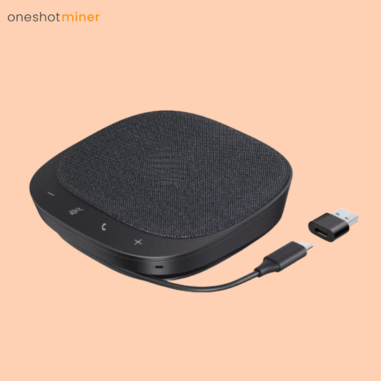 One Shot Miner Speakerphone (Perfect for online meetings)